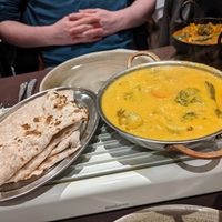 Chapati and SABZI KORMA at Itihaas in Bonnyrigg