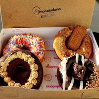 Best donuts in town! 😋 #Veganuary at Monaladona in Guadalajara