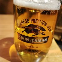 Kirin beer at Takumi Ramen Kitchen  in Antwerpen