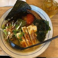 Black Garlic vegan Miso Ramen (17,80€)  at Takumi Ramen Kitchen  in Antwerpen