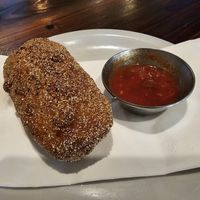 Potato appetizer at Lili's Brazilian Bistro in Chico