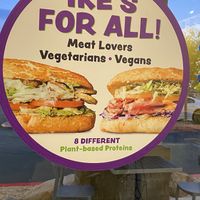 Yes to plant proteins!!!  at Ike's in Peoria