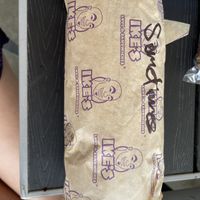 It’s huge!  at Ike's in Peoria