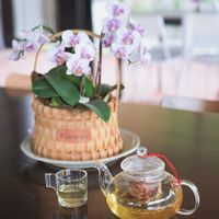 A range of tea available at Ethos Forest 有声林 in Bentong