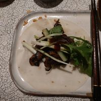 ssam experience — chili mushrooms at KOKUMY in Frankfurt