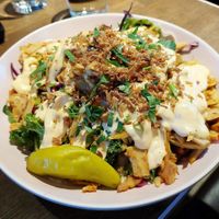 Kebab bowl. at Le Kebab Rosenlundsgatan in Stockholm
