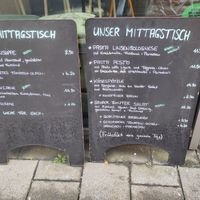 Menü at Café Goldjunge Köln Innenstadt in Cologne