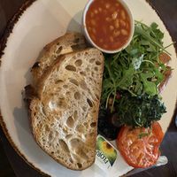 Vegan breakfast   at Harlem Cafe in Belfast