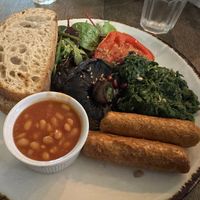 Vegan breakfast   at Harlem Cafe in Belfast