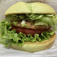   at Mos Burger in Kyoto