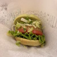   at Mos Burger in Kyoto