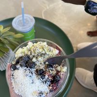 Smoothie bowl  at Pure Green - Washington Heights in New York City