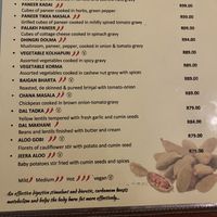 Good options at reasonable prices   at Raasoie in Port Elizabeth