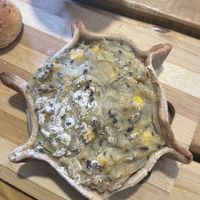 Vegan empanada  at Banneton in El Chalten