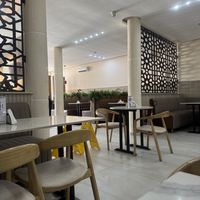Inside - clean and modern   at Basha Bakery & Restaurant in Freetown
