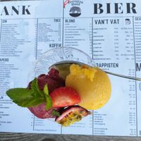 Trio van sorbet at Boshuis in Heist-op-den-berg