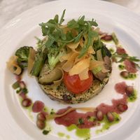 Moroccan cous cous with char grilled veg   at Hostal Avalon in Nerja