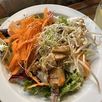 Seaweed and tofu salad  at La Cereria in Barcelona