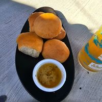 Vegan Dough Balls at The Lugger Inn in Penzance