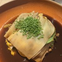 Vegan lasagnea  at Empório Frutaria  in Sao Paulo