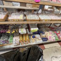 inside the shop   at Fugetsu-Do in Los Angeles