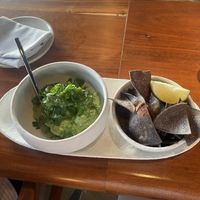 Chips and guac  at Sunken Bar at The Cape in Cabo San Lucas
