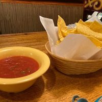 Salsa and chips  at Las Trancas Mexican Restaurant in Marietta
