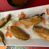 Peanut Butter Filled Jalapeños   at Tarascos in Denver