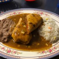 Chimichanga  at Tarascos in Denver