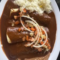Vegan Enmoladas   at Tarascos in Denver
