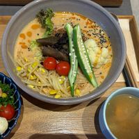 Tan tan noodles  at Bee9 in Osaka