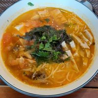 Bún riêu at Chay Lành Vegan Kitchen in Ha Long