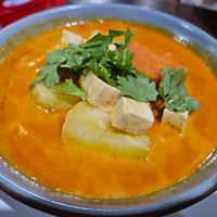 Massaman curry at Momos Samsen in Bangkok