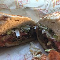 Vegan Meatless Mike with Dutch Crunch Bread at Ike's - Downtown in Oakland