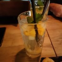 Aloe Vera drink at Bento in Leeds