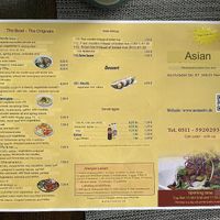 Menu pg 1 translated by Google at Asia Nativ in Hannover
