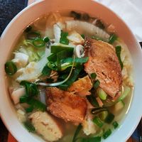 Pho with mock Chicken at Asia Nativ in Hannover