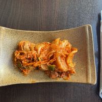 Kimchi - nice but definitely more than “a little" spicy  at Asia Nativ in Hannover