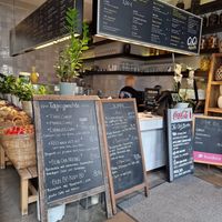 Inside at Cô Cô Bánh Mì Deli in Berlin