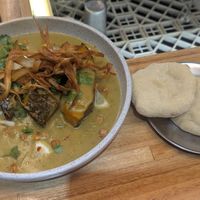 Curry verde at Sampa in Buenos Aires