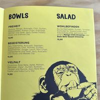 Bowls und Salat  at Urban Gorillas - Vegan Revolution in Dusseldorf