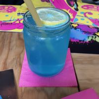 Blue melon lemonadee  at Urban Gorillas - Vegan Revolution in Dusseldorf