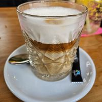 Latte Macchiato at Urban Gorillas - Vegan Revolution in Dusseldorf