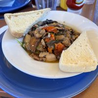 Mushroom appetizer   at The Custer Wolf in Custer
