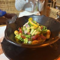 Vegan Moroccan salad   at Ali Baba Restaurant in Chefchaouen