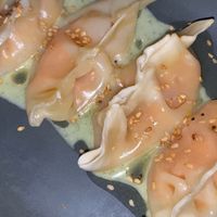 pumpkin dumplings  at Age of Aquarius in Barcelona