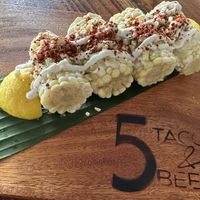 Elote   at 5 Tacos and Beers in Berkeley