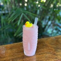 Raspberry coconut crushie   at The Deck Bar in Darwin