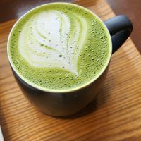 Vegan Matcha at Haostay Coffee in Fujikawaguchiko