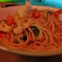 Spaghetti at Yellow Beach Cafe in Langkawi